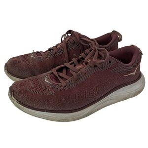 Hoka One One Hupana Flow Women's Size 8 Mauve Pink Running Athletic Sneakers